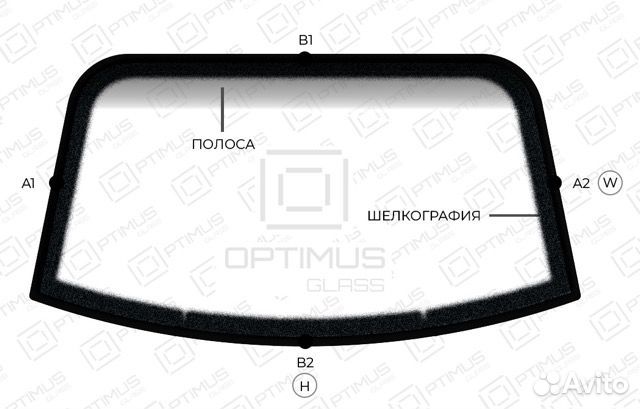 Лобовое стекло Honda Jazz / Honda Fit