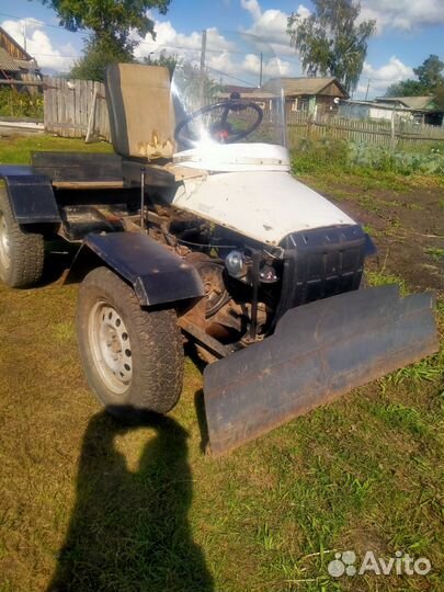 Минитрактор самодельный переломка