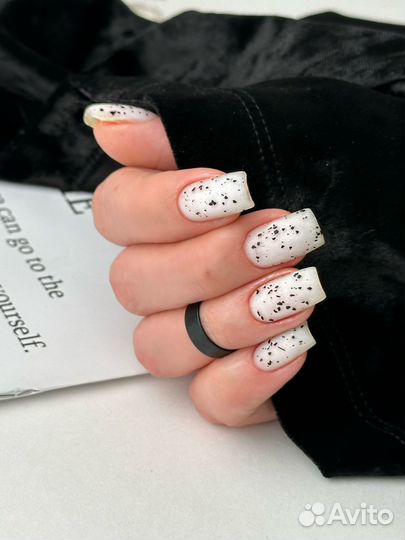 Классический маникюр+гель-лак