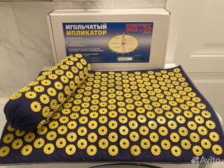 Аппликатор кузнецова новый игольчатый массаж спины