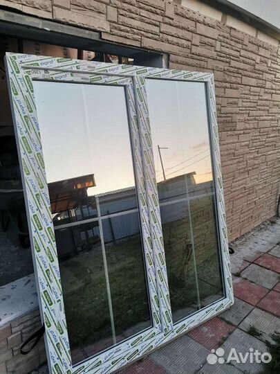 Окно 176*141. Тройной стеклопакет 70мм. энергосбер