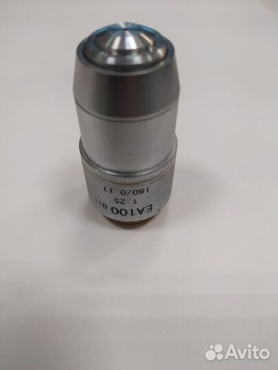 Микроскоп, объектив EA100 oil 1.25 160/0.17