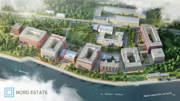 Квартира-студия, 23,7 м², 1/9 эт.