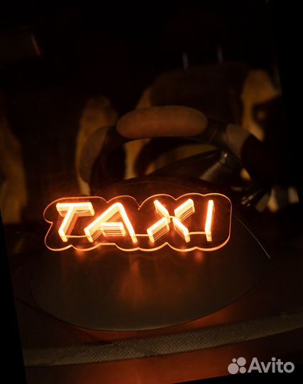 Неоновая табличка 