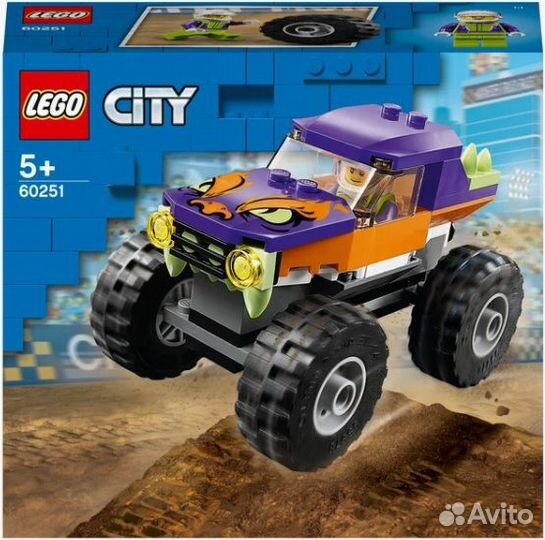 Lego City Great Vehicles 60251 Монстр-трак