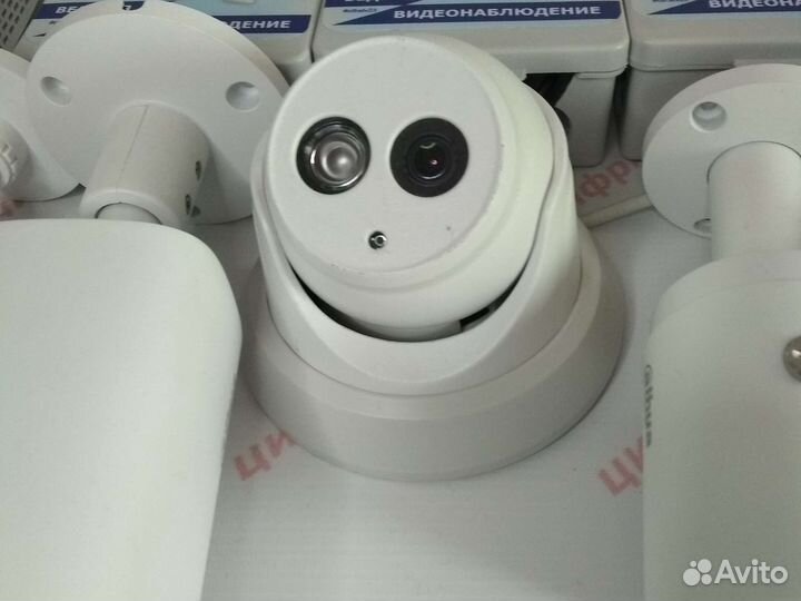 Комплект видеонаблюдения 8 Камер с микрофоном 4/1