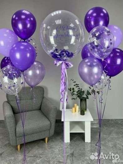 Воздушные шарики, фотозоны