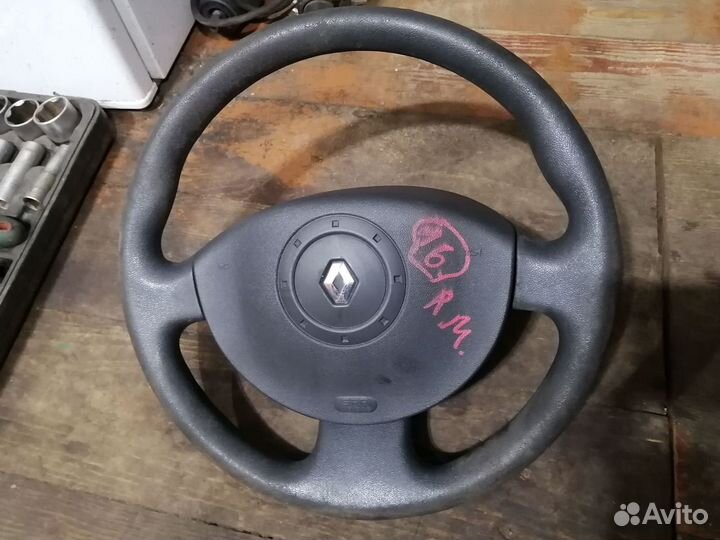 Руль с подушкой рено Меган 2