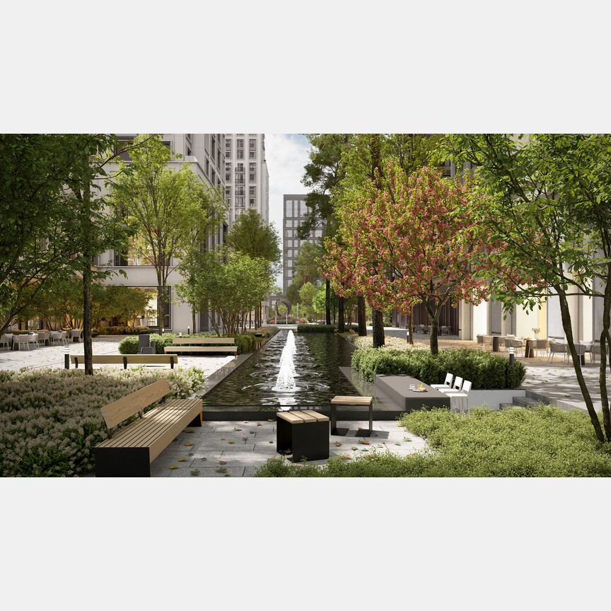 1-к. квартира, 53,2 м², 7/27 эт.