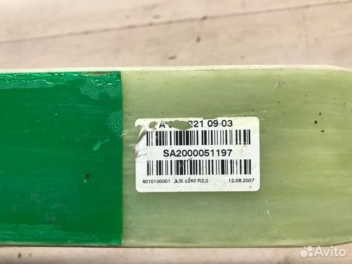 Передняя рессора Mercedes Sprinter W906 ом646.985