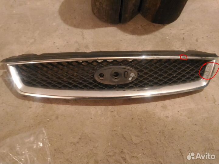 Решетка радиатора форд фокус 2 дорест