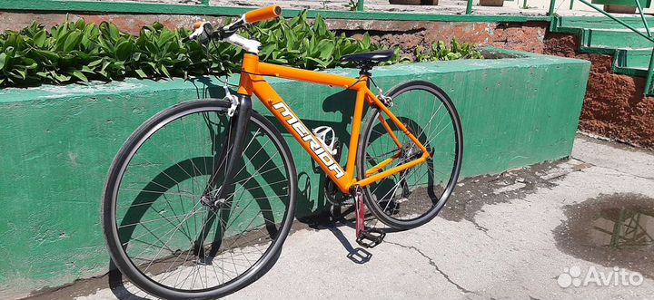 Шоссейный велосипед merida карбон вилка