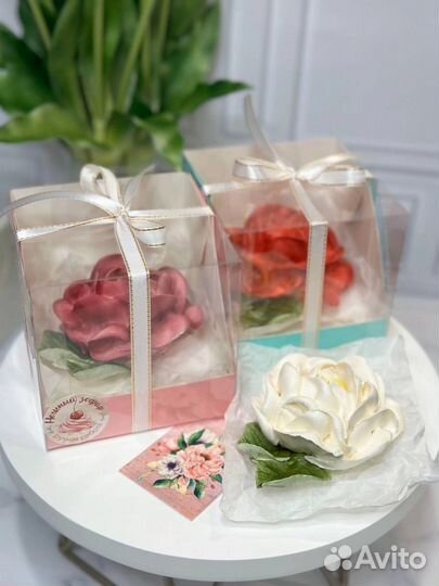 Зефирные цветы