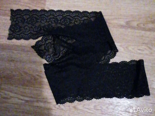 Гипюровое кружева черное