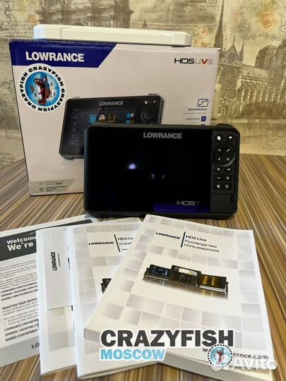 Эхолот lowrance HDS 7 live Active imaging 3-1