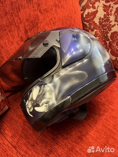 Мотошлем Arai и моточерепаха Dainese