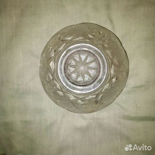 Салатник хрустальный