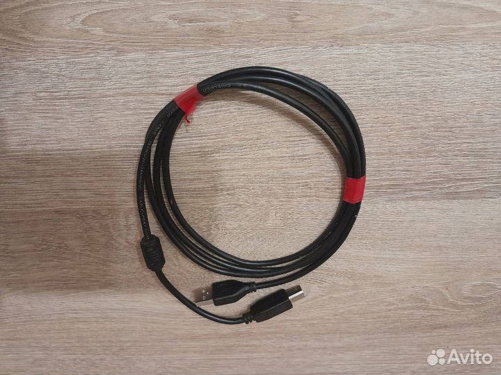 Кабель USB 2.0 A (M) - USB 2.0 B (M) 