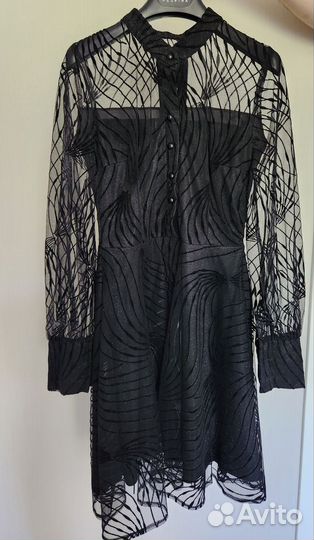 Платье вечернее коктейльное черное