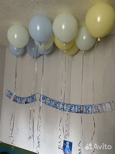 Растяжка с днем рождения