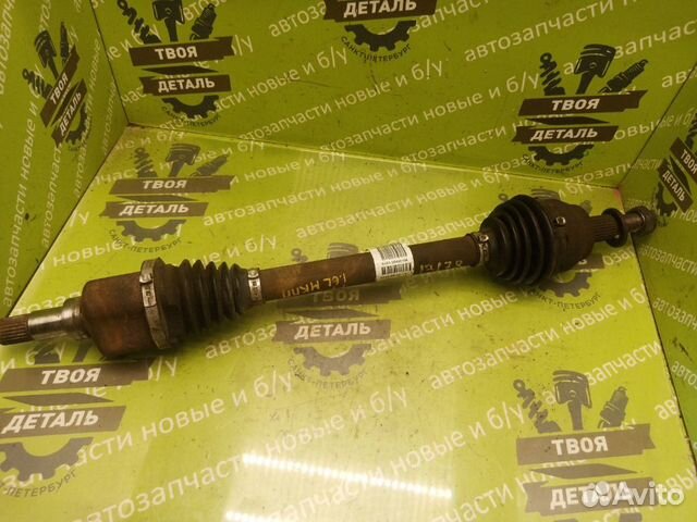 Ось привод шрус левый Ford Focus 3 1.6 2016Г.в