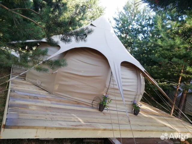 Глемпинг шатёр, палатка глэмпинг