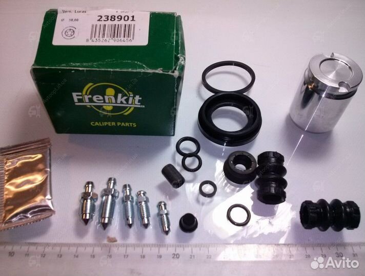 Ремкомплект суппорта+поршень peugeot 5008 07-09