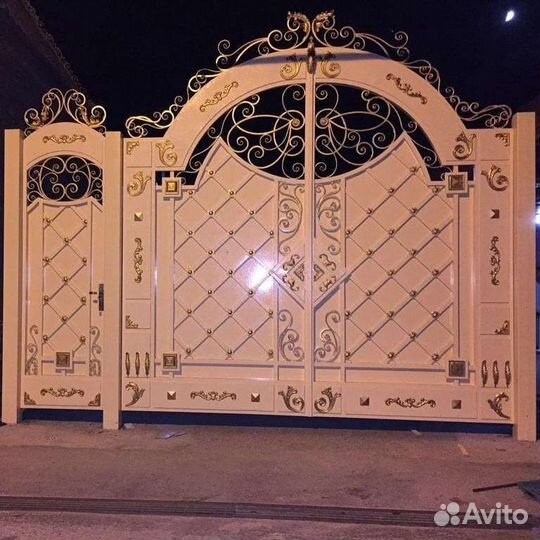 Ворота металлические