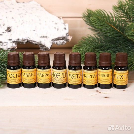 Подарочный набор 100 аромамасел 'Хозяину бани'