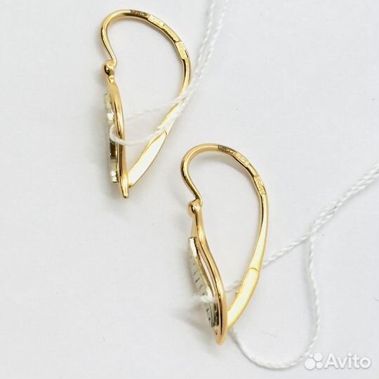 Золотые серьги