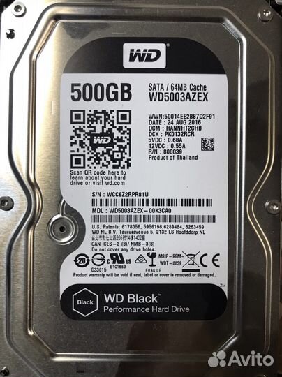 Hdd 500gb SATA 3.5