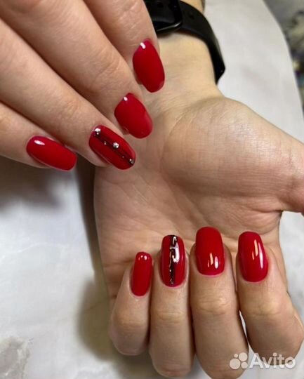 Маникюр,покрытие гель-лак,дизайн Педикюр