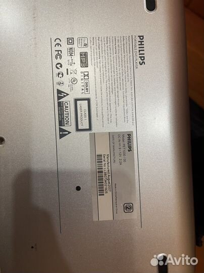 DVD плеер Philips портативный