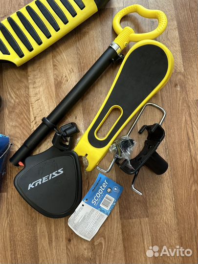 Самокат детский трехколесный с сиденьем