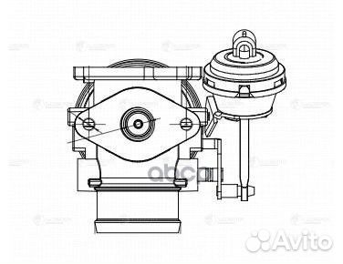 Клапан EGR (рециркуляции выхл. газов) lveg1864