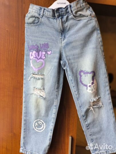 Джинсы для девочки