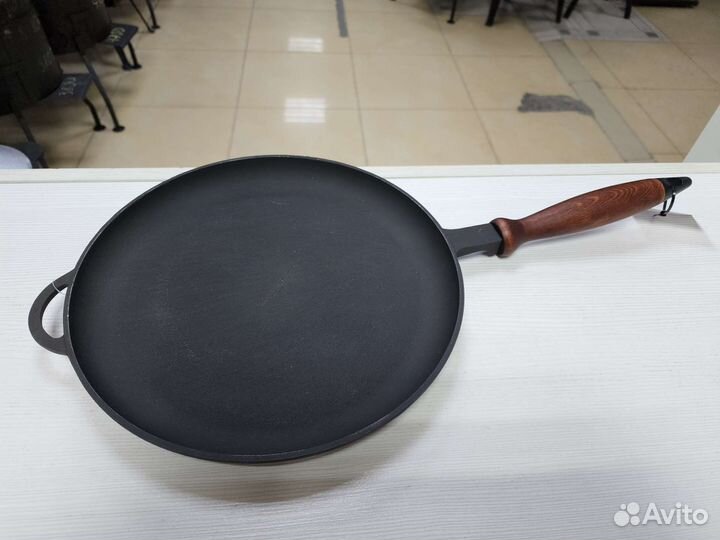 Сковорода блинная чугун 260*25мм