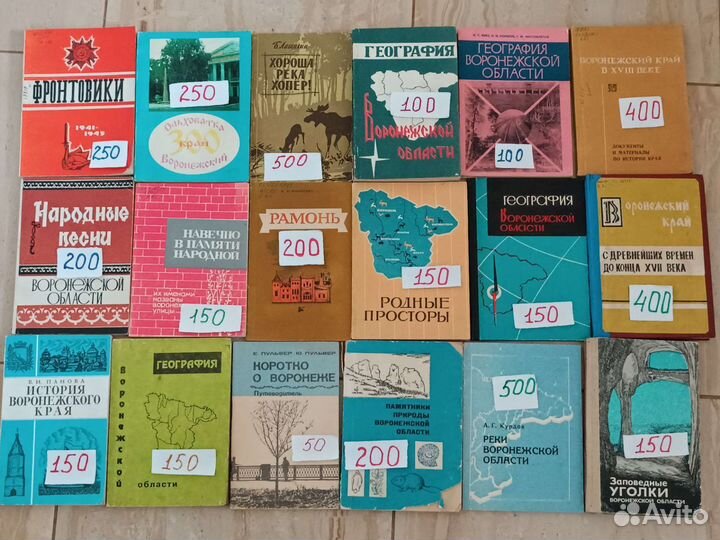 Книги о Воронеже