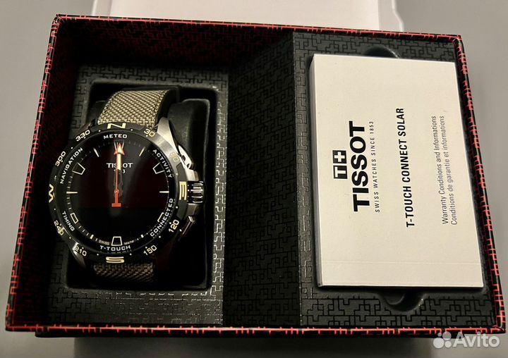 Часы Tissot t-touch connect solar