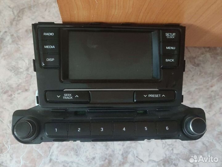 Авто магнитола Hyundai Solaris 2(2017г)