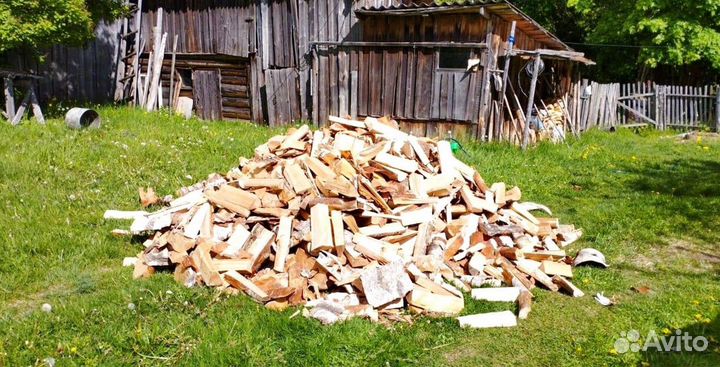 Дрова колотые Осина