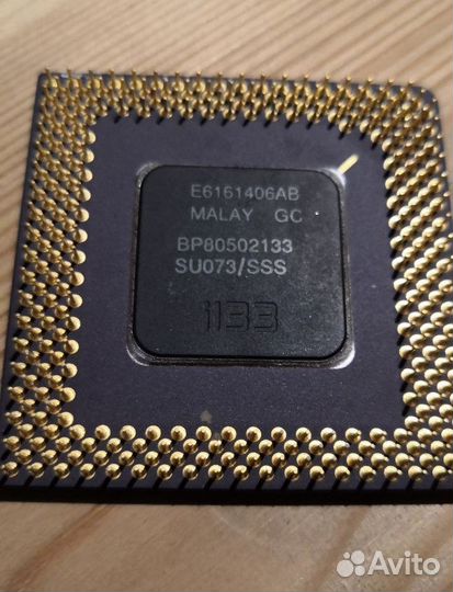 Ретро-процессор Pentium 133