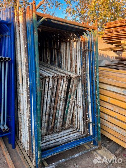 Леса строительные рамные бу