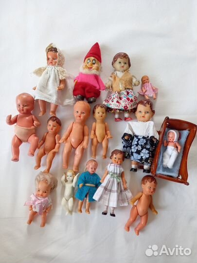 Пупсы, куколки ГДР СССР тебу, ари, шильдкрот