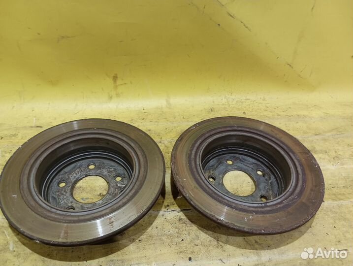 Диск тормозной задний Nissan Qashqai J10 Ниссан