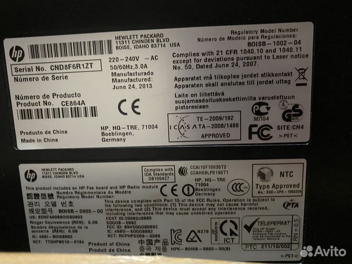 Принтер HP laserjet pro 400 color mfp