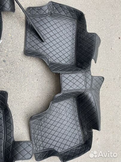 3d коврики из экокожи а Тигуан2