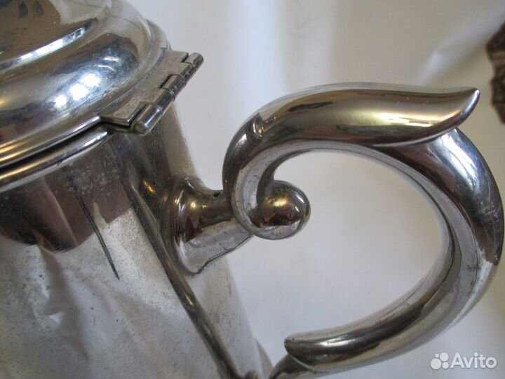 Антикварный чайно-кофейный набор,со штемпелями