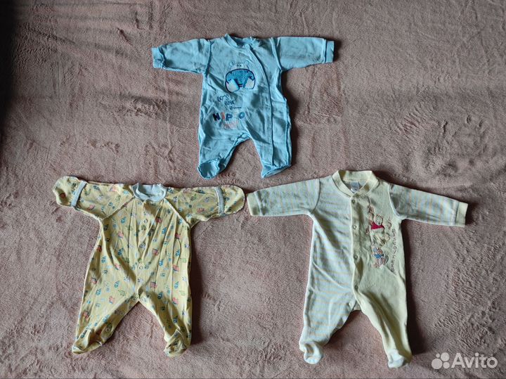 Пакет вещей на мальчика 56