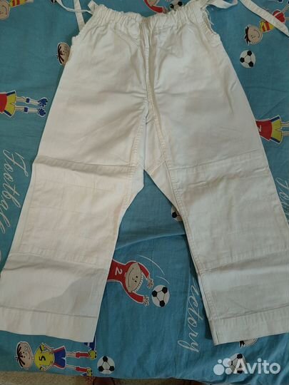 Кимоно для дзюдо рост 130 б/у